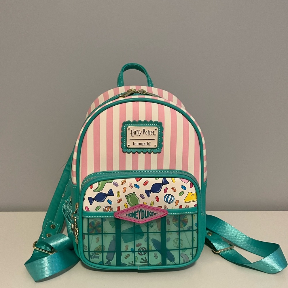 Loungefly Harry Potter Honeydukes Mini Backpack - Pink and Teal